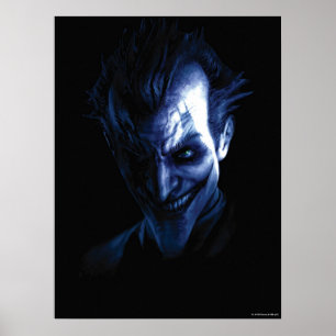 Poster Batman : Arkham Asylum   Le Joker Dans L'Ombre