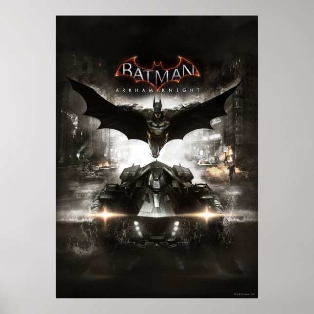 Poster Batman Arkham Knight Key Art (Devant)