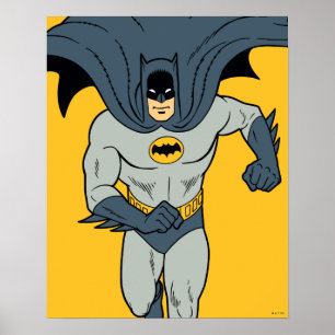 Poster Batman en cours d'exécution