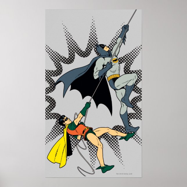 Poster Batman Et Robin Grimper (Devant)