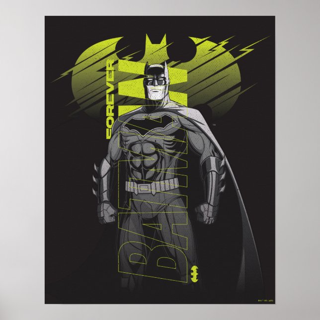 Poster Batman Power Up Caractère Art (Devant)