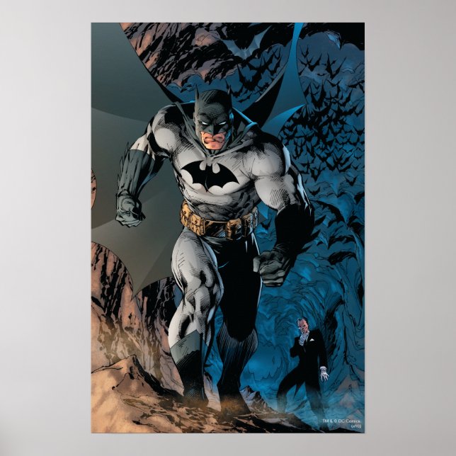 Poster Batman quittant la grotte des chauves-souris (Devant)
