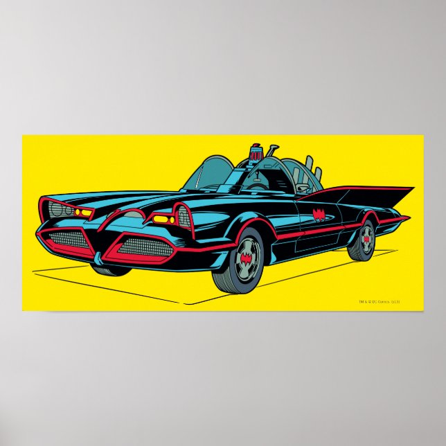Poster Batmobile (Devant)