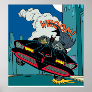 Poster Batmobile Wroom !