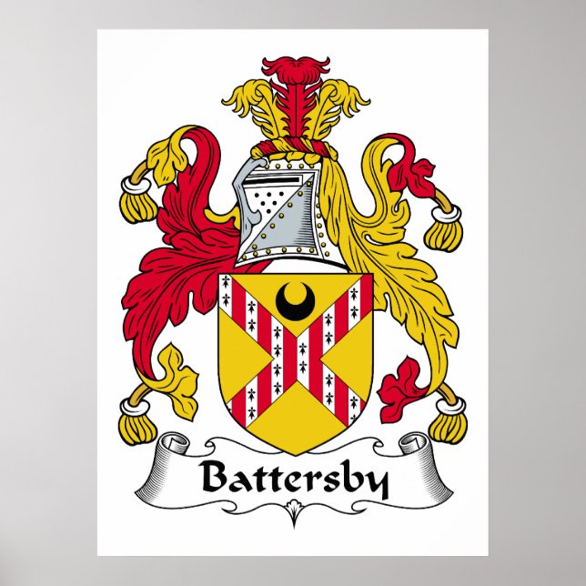Poster Batsby Family Crest (Devant)