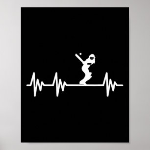 Poster Battement de cœur de cricket 