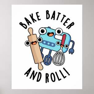 Poster Batterie De Cuisson Et Roulez Un Fou De Cuisson Dr