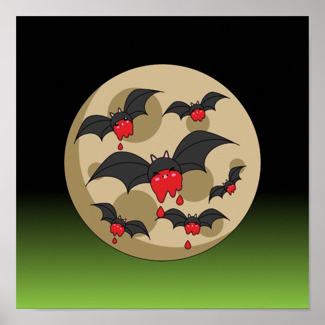 Poster Battes Vampire de Ketchup (Devant)