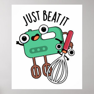 Poster Battez-Le Drôle Pun À Cuisson