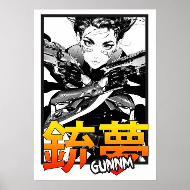 Poster Battle Angel gunnm (Devant)