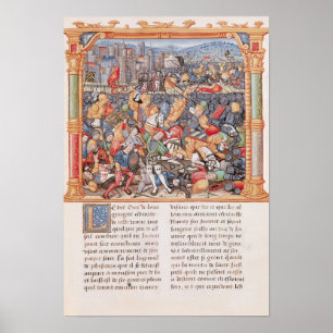 Poster Battle of Nancy in 1477