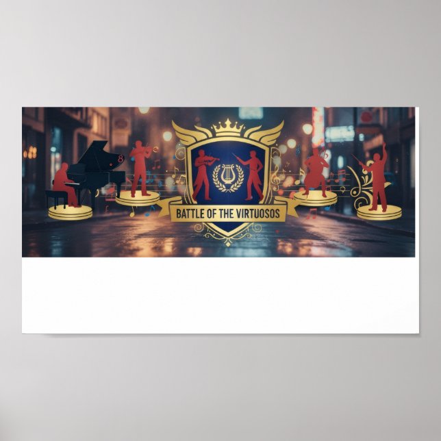 Poster Battle Of The Virtuosos (Devant)