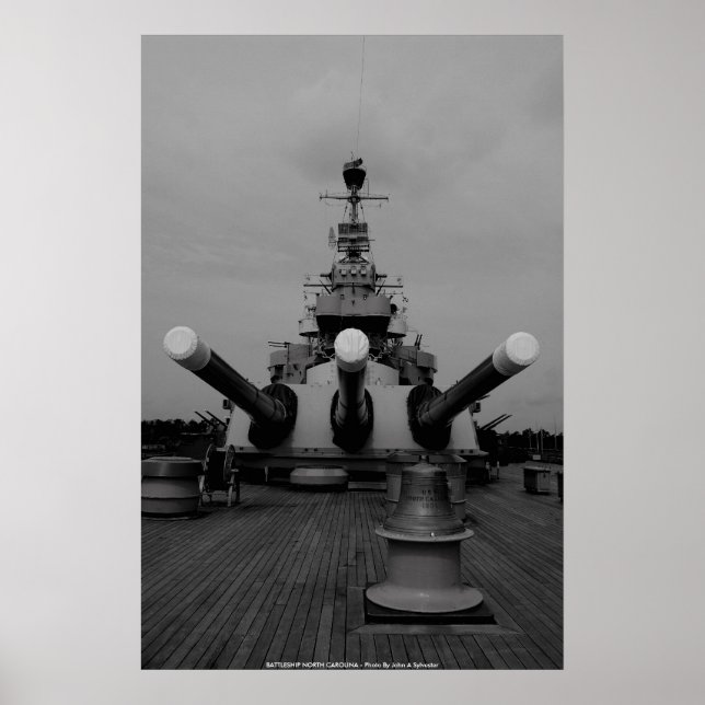 Poster BATTLESHIP CAROLINA DU NORD - Photo De ... (Devant)
