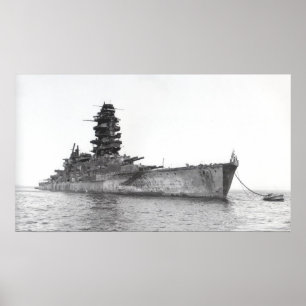 Poster Battleship Nagato
