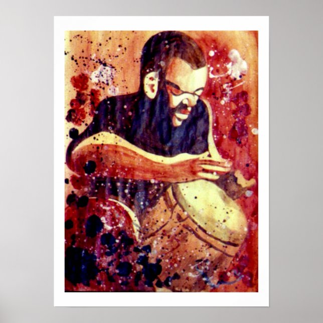 Poster Battre BrownBlues (Devant)