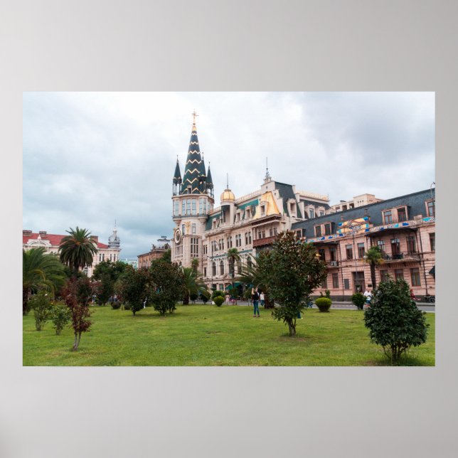 Poster Batumi, Géorgie (Devant)