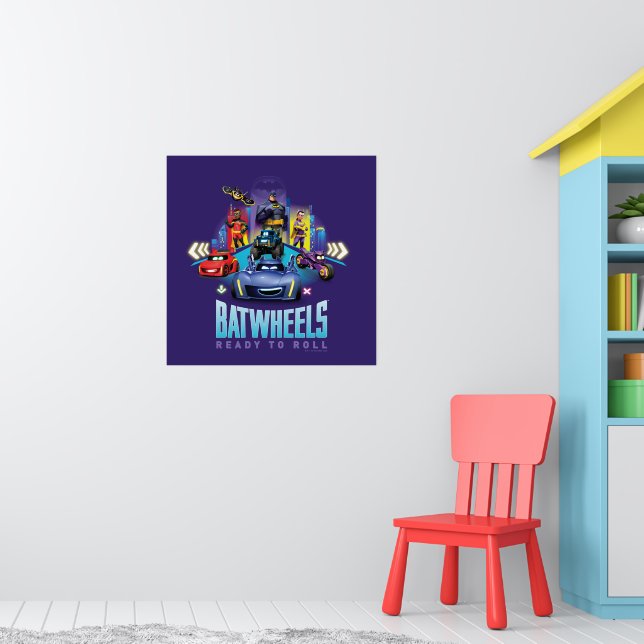 Poster Batwheel™ - Prêt à rouler (Pépinière 1)