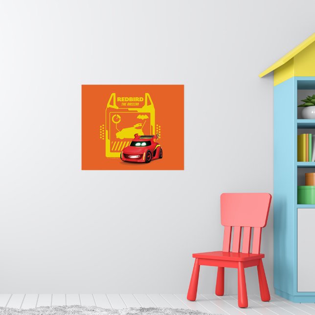 Poster Batwheel™ Redbird - Le Racecar (Pépinière 1)