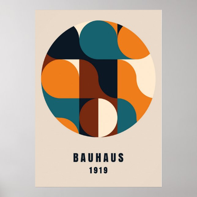 POSTER BAUHAUS (Devant)