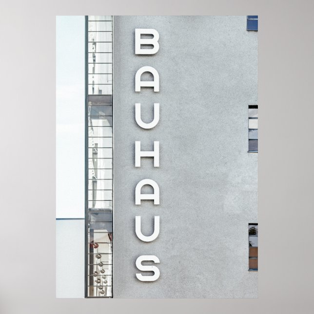 Poster Bauhaus (Devant)