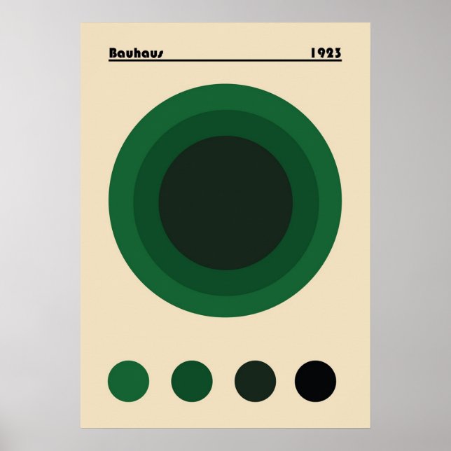 POSTER BAUHAUS (Devant)