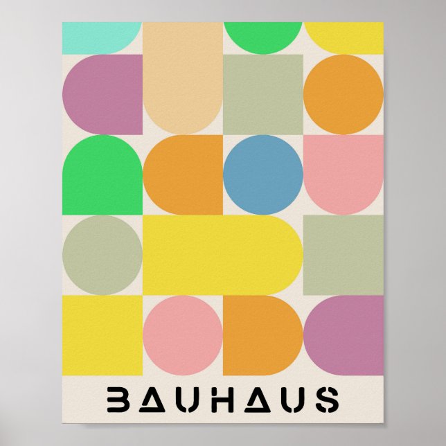 Poster Bauhaus (Devant)