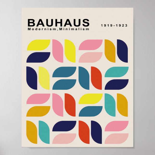 Poster Bauhaus (Devant)