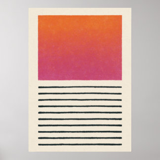 Poster bauhaus, bauhaus design, design moderne, géométriq