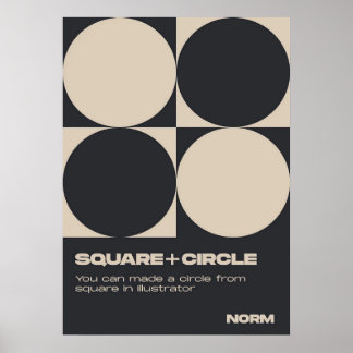 Poster bauhaus, bauhaus design, design moderne, géométriq