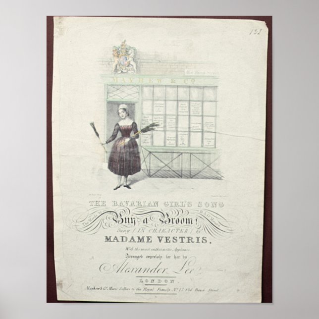 Poster Bavarian Girls Chanson de Maxim Gouci, feuille de  (Devant)
