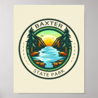 Baxter State Park Maine Badge