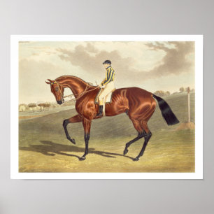 Poster Bay Middleton, gagnant du Derby en 1836, après