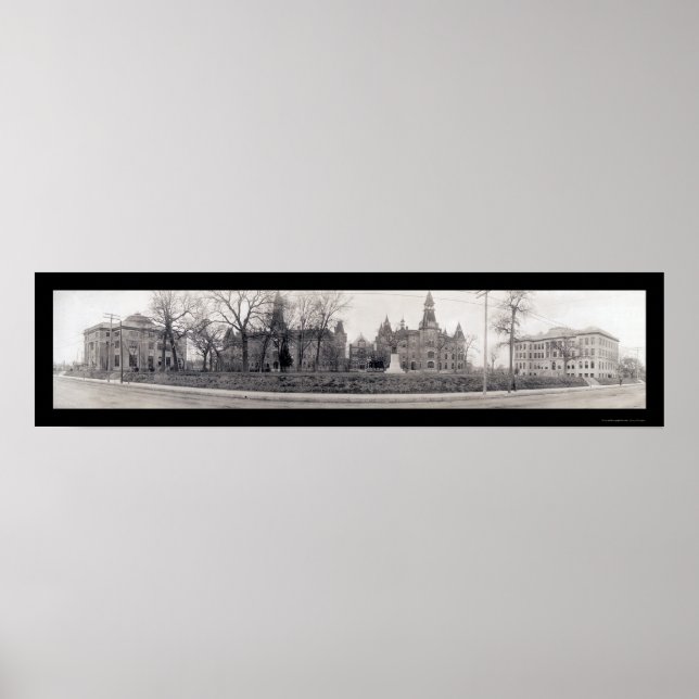 Poster Baylor University, TX Photo 1910 (Devant)