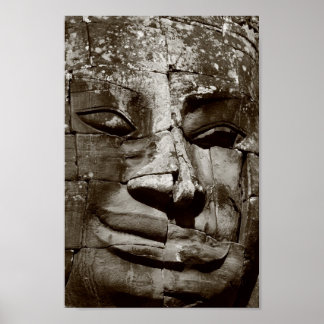 Poster Bayon Face (affiche)