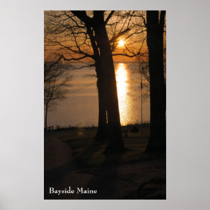 Poster Bayside Maine - 2