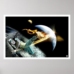 Poster Bboy intergalactique