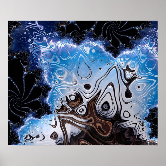 Poster BBQSHOES : Fractal Art Design 103985 (Devant)