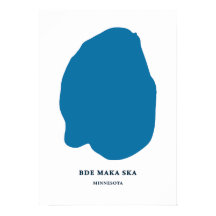 Bde Maka Ska - Minneapolis Carte Vintage