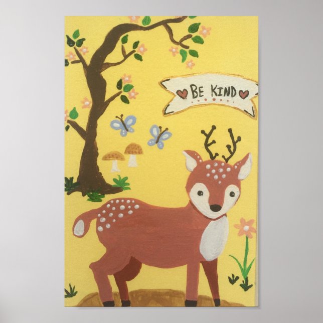 Poster "Be Kind" (Devant)
