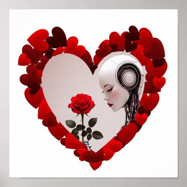 Poster Be My Valentine ❤️ (Devant)