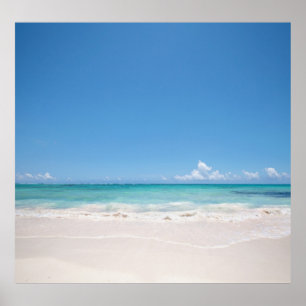 Poster Beach Background