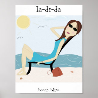 Poster Beach Bliss