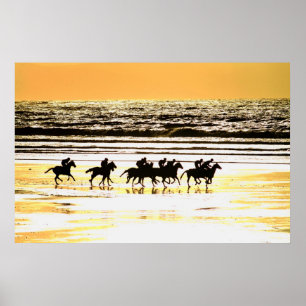 Poster Beach Racing Kerry Irlande