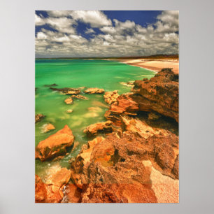 Poster Beach Tasmania