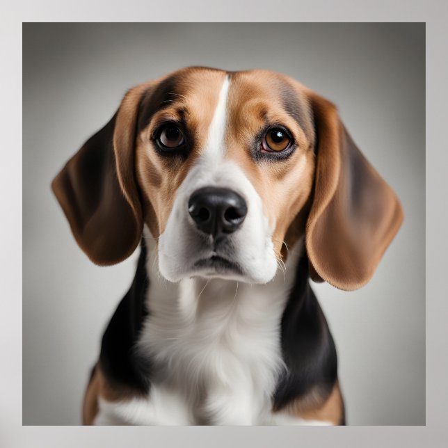 Poster Beagle (Devant)