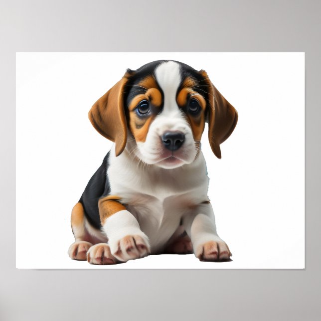Poster Beagle Puppy (Devant)