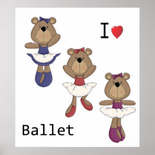 Poster Bear Ballet