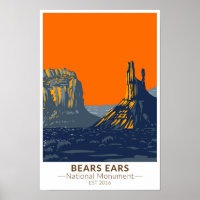 Bears Ears National Monument Utah Vintage