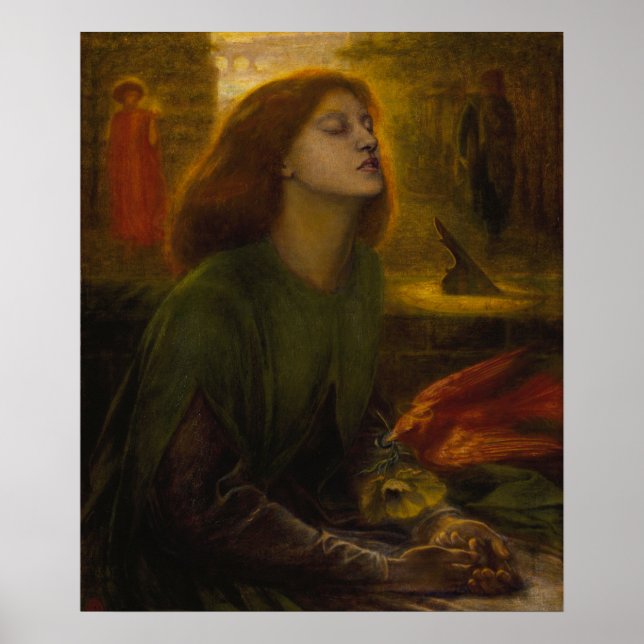 Poster Beata Beatrix (Devant)