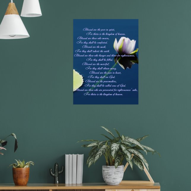Poster Béatitudes (Salon 1)